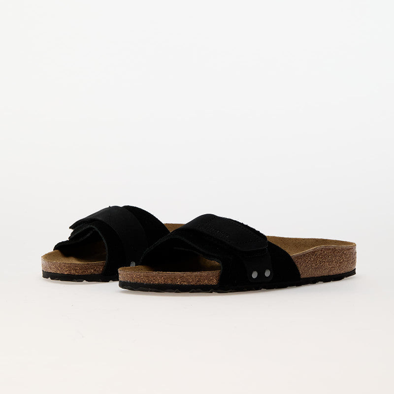 Birkenstock Oita Nubuck/Suede Leather Black