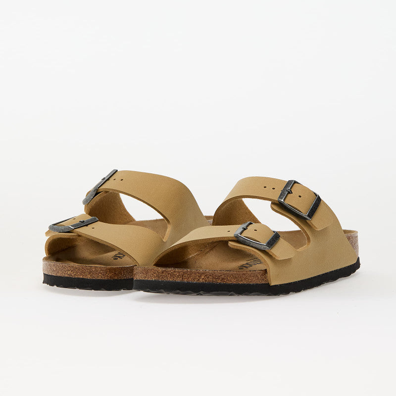 Birkenstock Arizona Birko-Flor Birkibuc Birkibuc Latte Cream