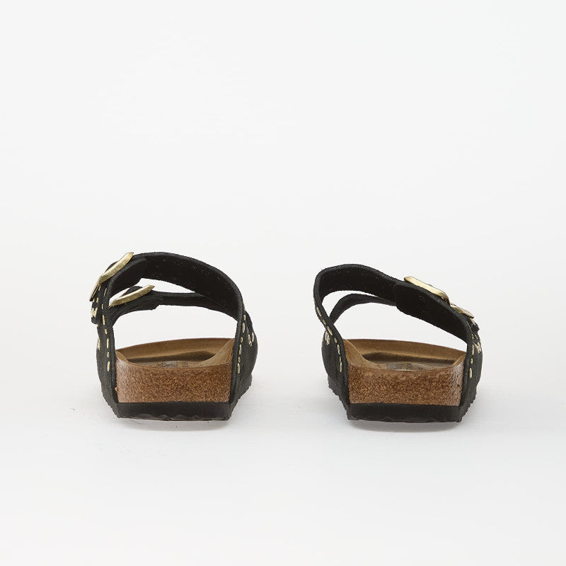 Birkenstock Arizona Rivets Suede Leather Women Black