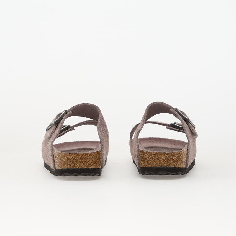 Birkenstock Arizona Soft Footbed Suede Leather Faded Purple Tonal FB