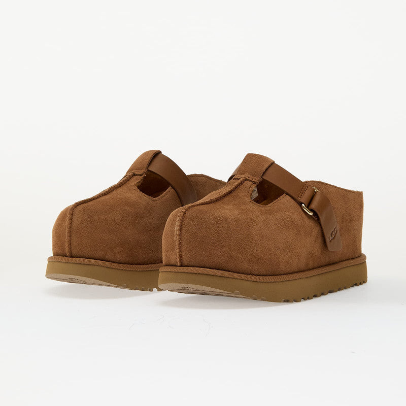 UGG Wmns Goldenstar Hi Clog Chestnut