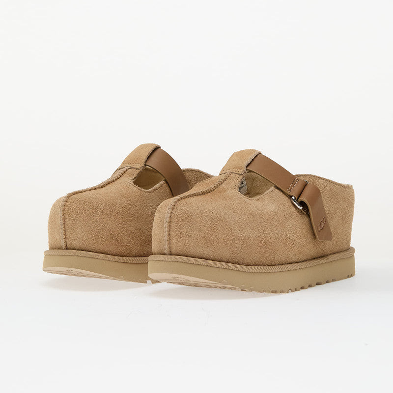 UGG Wmns Goldenstar Hi Clog Sand
