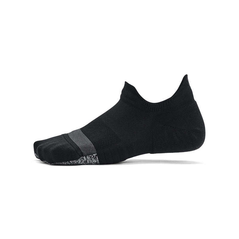 Under Armour Breathe 2 No Show Tab 2Pk Black