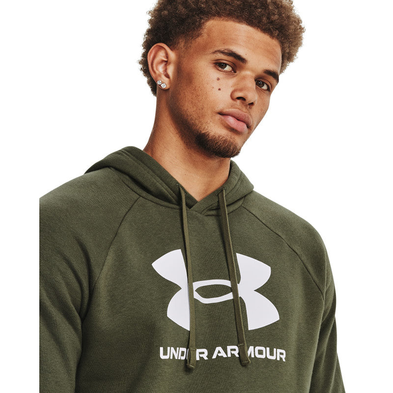 Under Armour Rival Fleece Logo Hd Marine Od Green