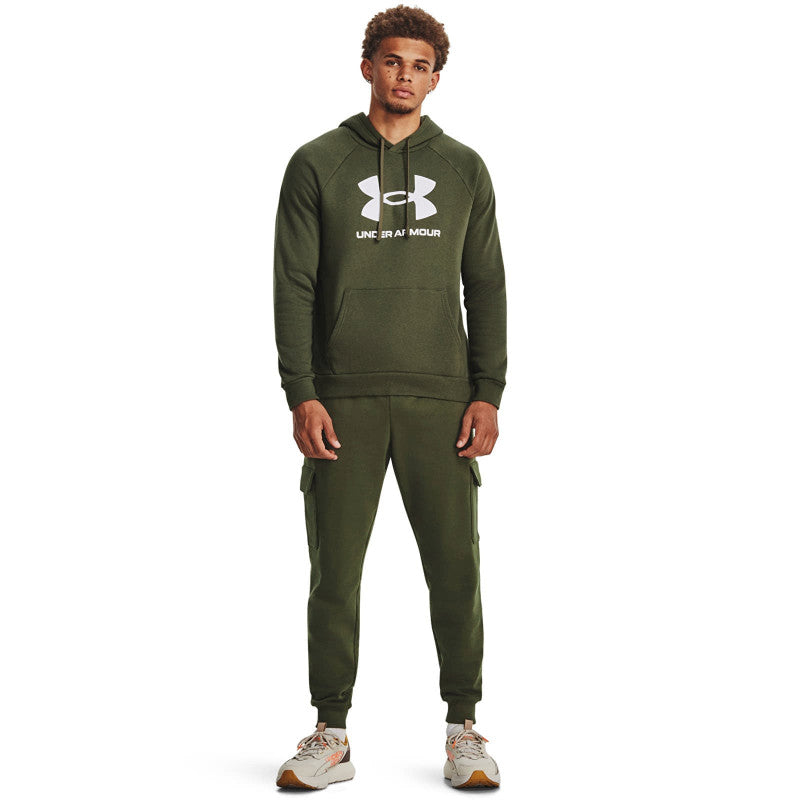 Under Armour Rival Fleece Logo Hd Marine Od Green