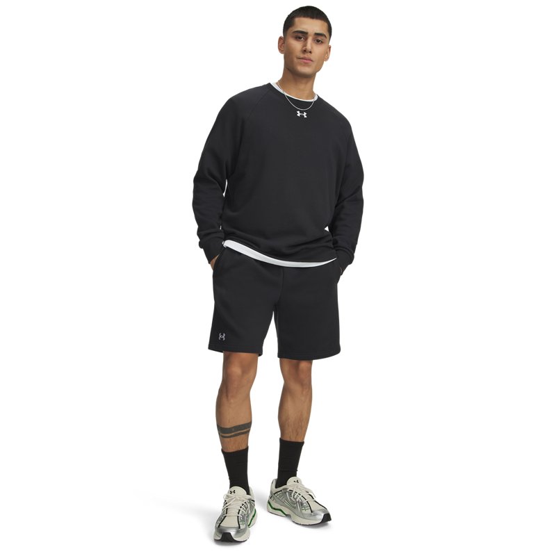 Under Armour Rival Fleece Shorts Black/ White