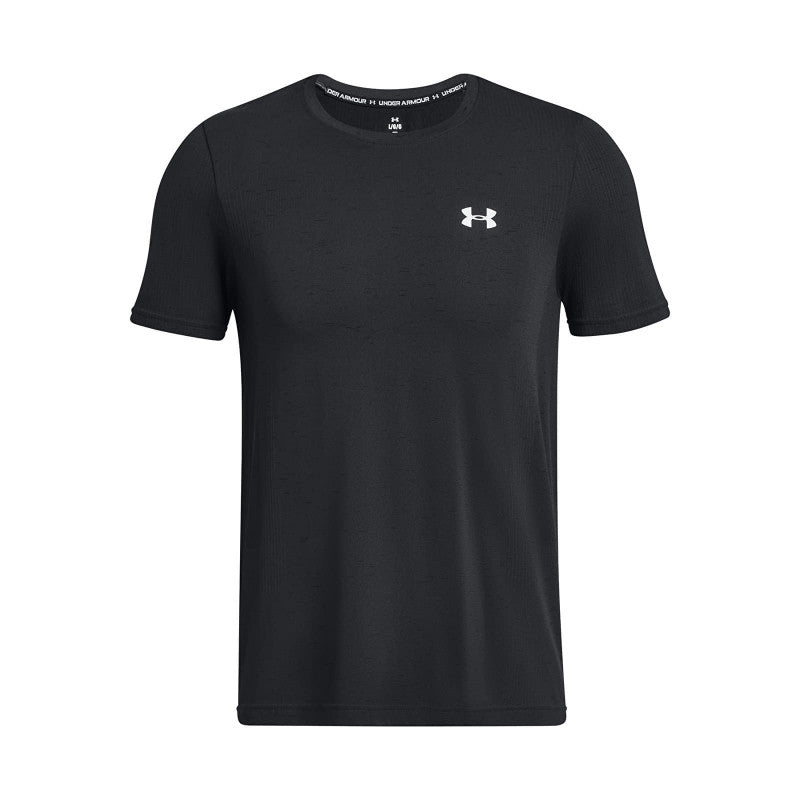 Under Armour Vanish Seamless SS Tee Black/ Mod Gray