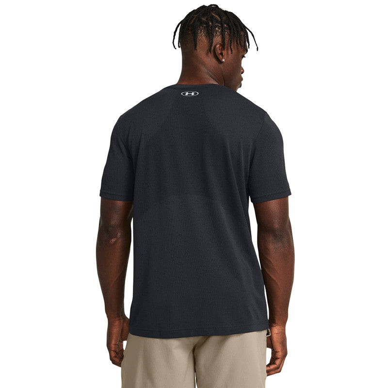 Under Armour Vanish Seamless SS Tee Black/ Mod Gray