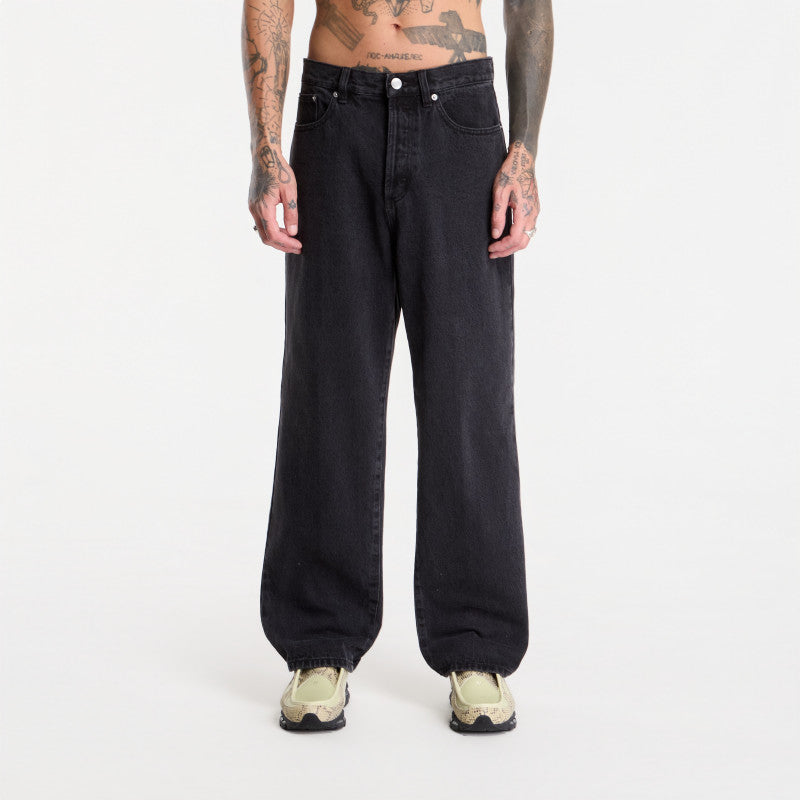 Jeansy Obey Classic Baggy Denim Faded Black