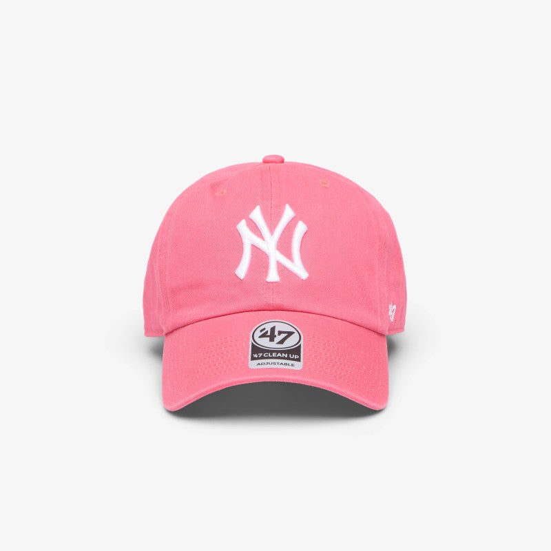 47 Brand MLB Clean Up New York Yankees Cap Pink
