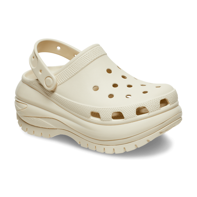 Crocs Classic Mega Crush Clog Bone