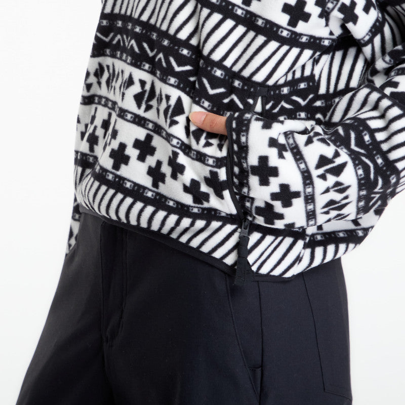 Columbia Sequoia Grove™ II Printed Half Zip Black Wizard Island Tonal
