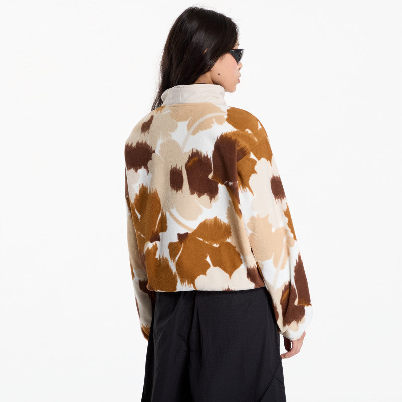 Columbia Sequoia Grove™ II Printed Half Zip Camel Brown Ikatbloom