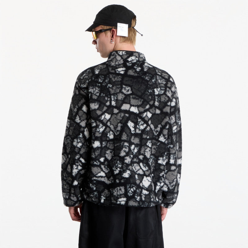 Columbia Mou/tain™ Printed Fleece Black Broken Ro