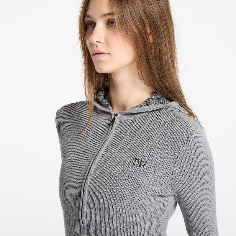 Daily Paper Rib Knit Hoodie Wet Weather