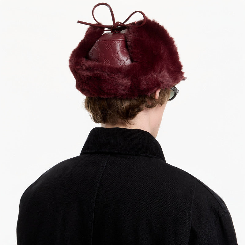 Daily Paper Monogram Chapka Burgundy