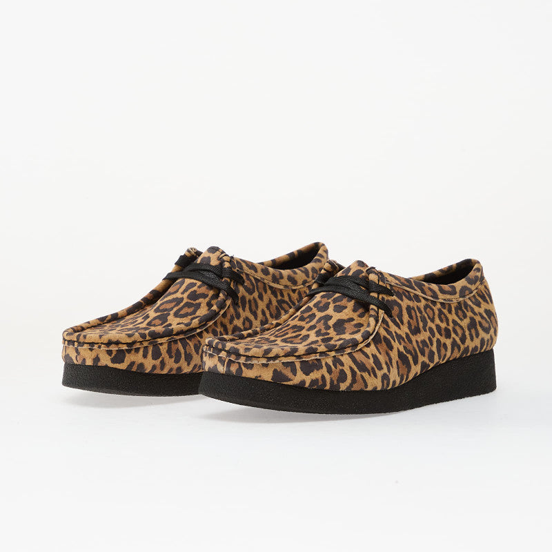 Clarks WallabeeEVOSh Leopard Suede