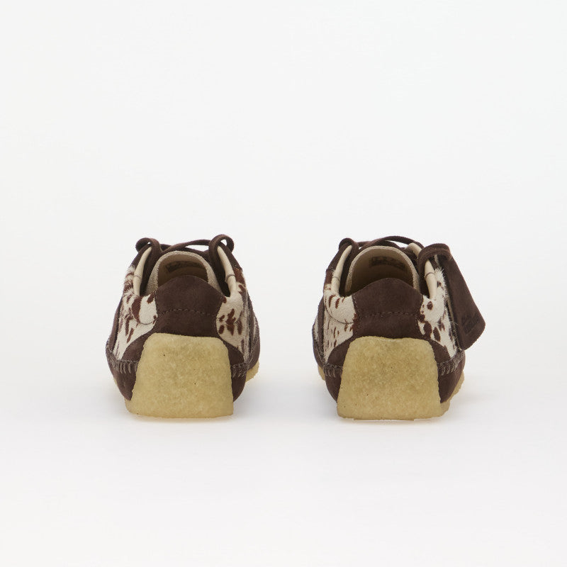 Clarks Originals Tor Low Brown Cow Print