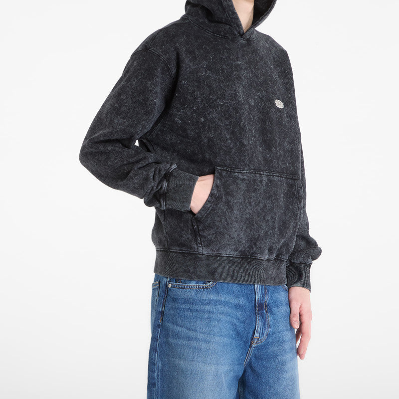 Alpha Industries World Embroidery Hoodie Black