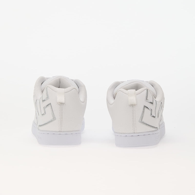 DC Court Graffik White/ Silver