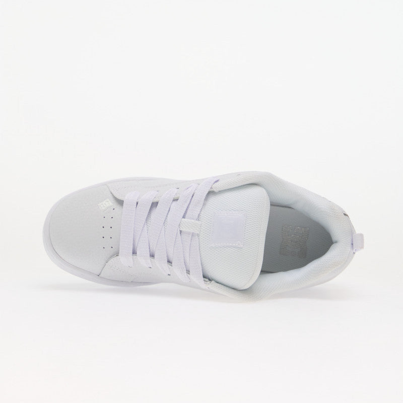 DC Court Graffik White/ Silver