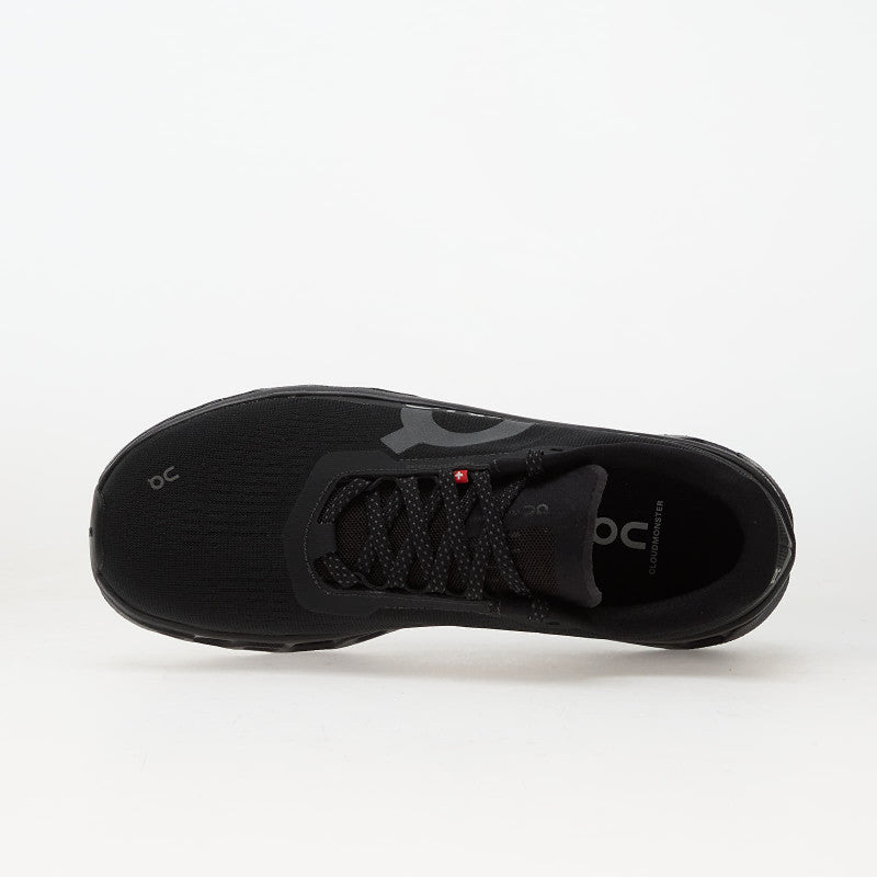 On Wmns Cloudmonster 1 Black/ Black