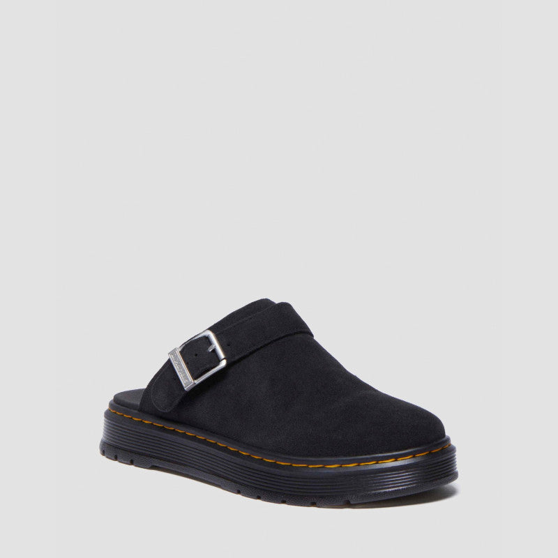 Dr. Martens BROOKLINE MULE Black Bronx Suede