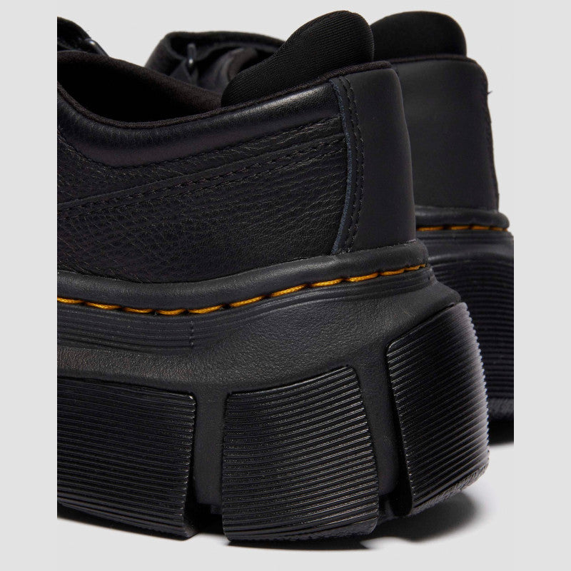 Dr. Martens DMXL MJ MARY JANE Black Virginia+Rubberised Leather