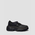 Dr. Martens DMXL MJ MARY JANE Black Virginia+Rubberised Leather
