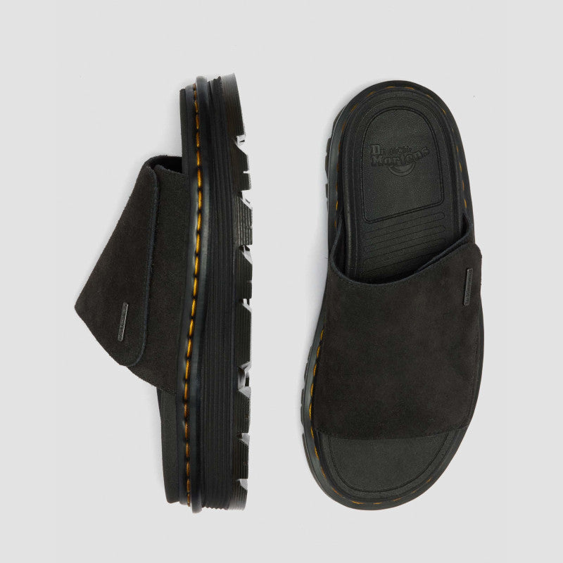 Dr. Martens ZEBZAG SLIDE Black EH Suede