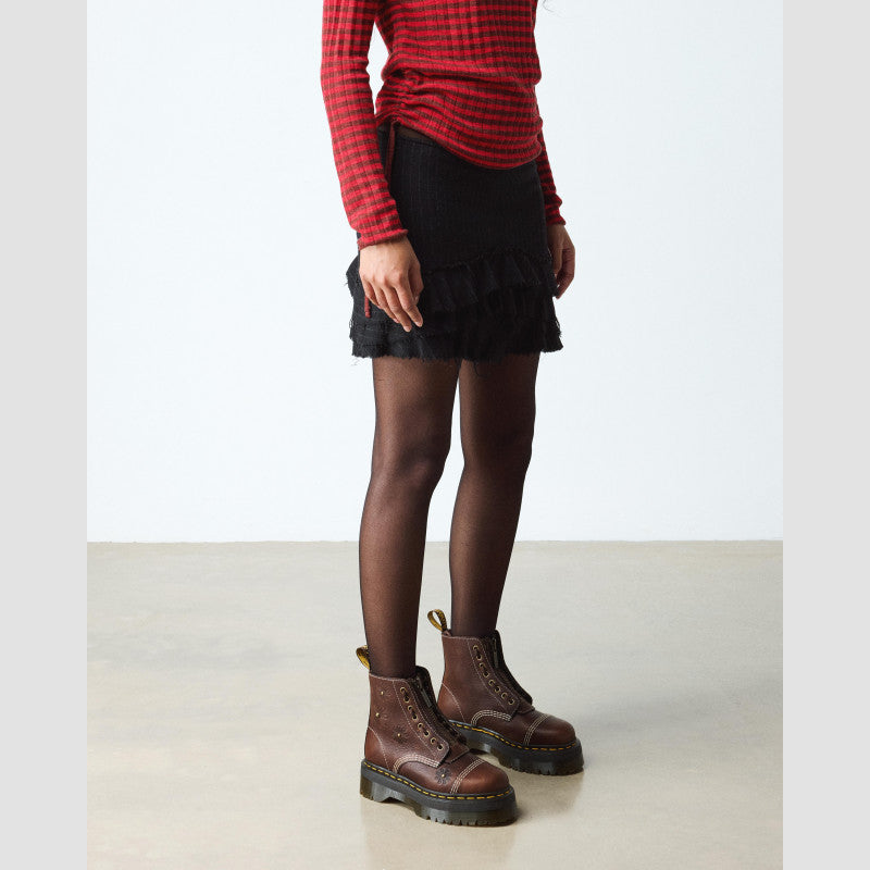 Dr. Martens SINCLAIR Flower Dark Brown Grizzly