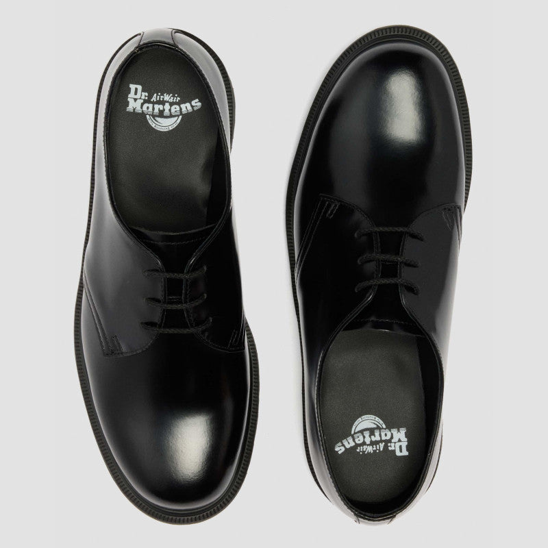 Dr. Martens MAYFARE Black Polished Smooth