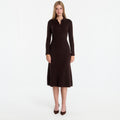Sukienka Gant Mini Cable Knit Dress Light Ochre
