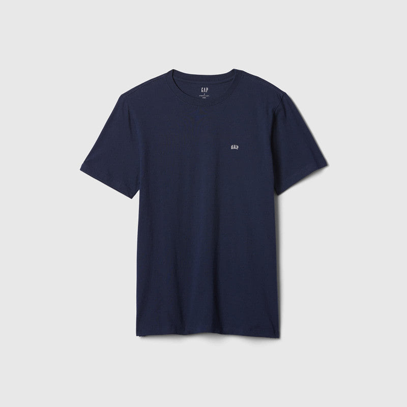 GAP Micro Logo Crew Tapestry Navy