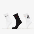 Hugo Boss Qs Angry Dog Socks 3-Pack White