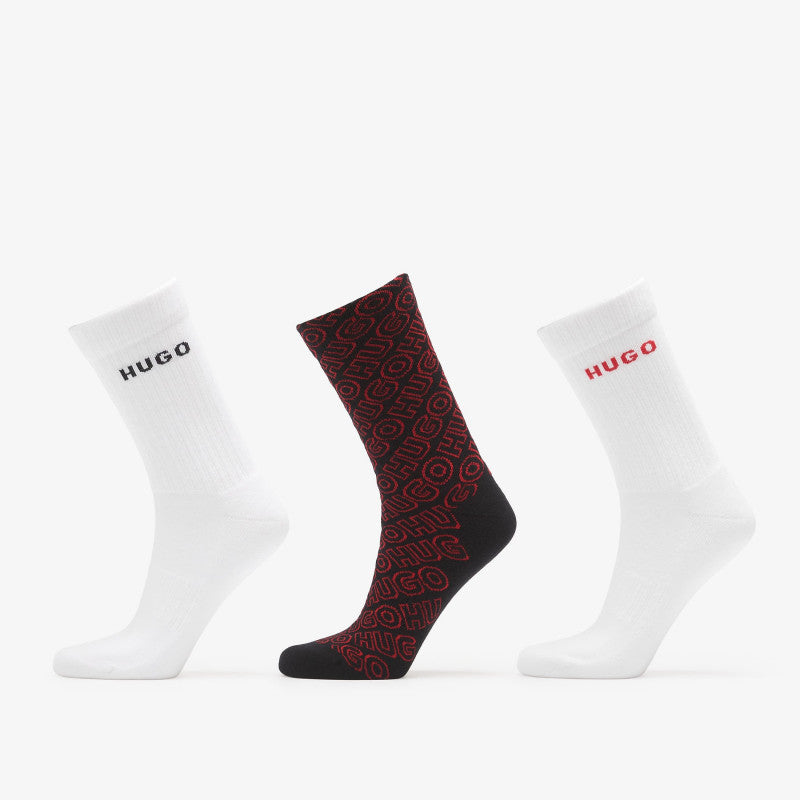 Hugo Boss 3-Pack Qs Logo Aop Cc Multicolor