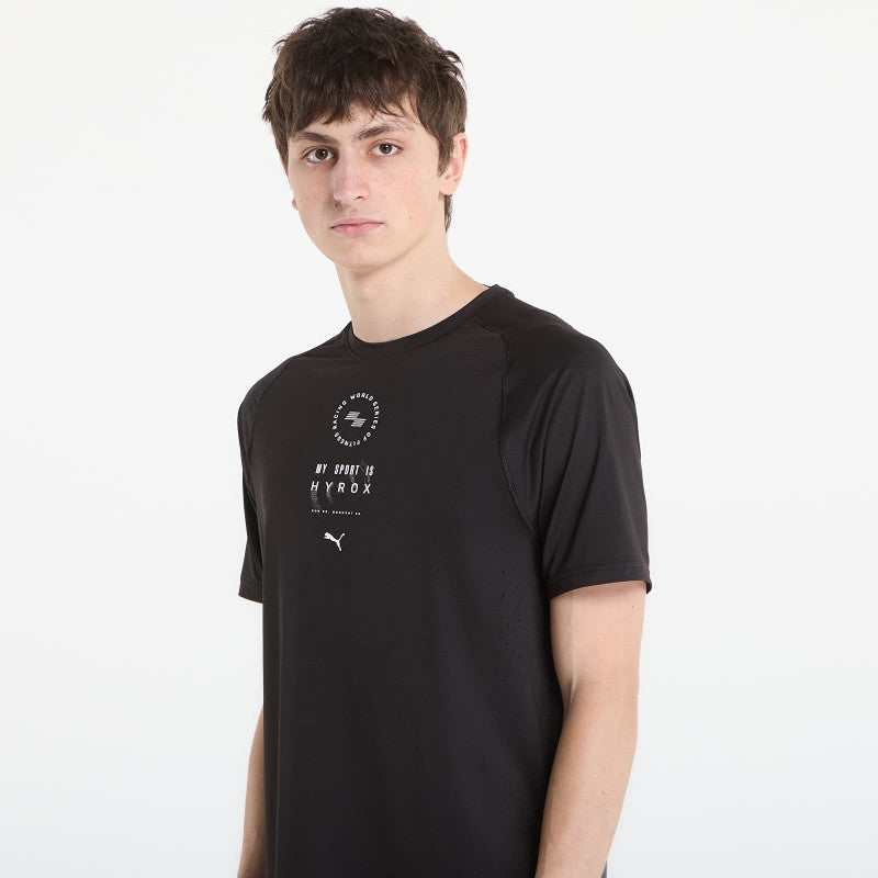 Puma M Puma x HYROX Dryelite Tee Puma Black
