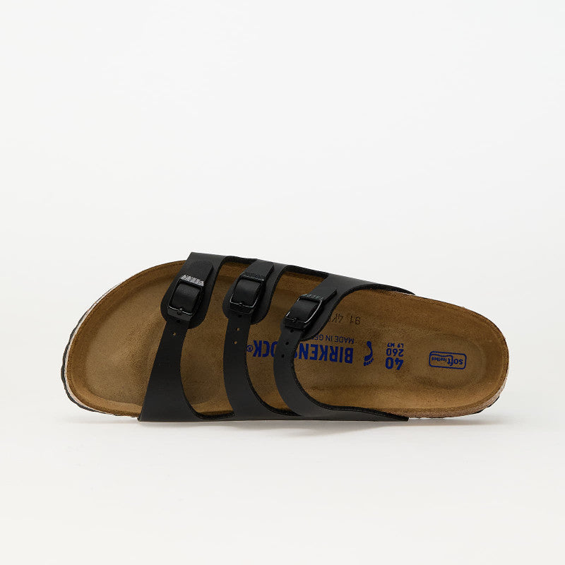 Birkenstock Florida Soft Footbed Birko-Flor Black