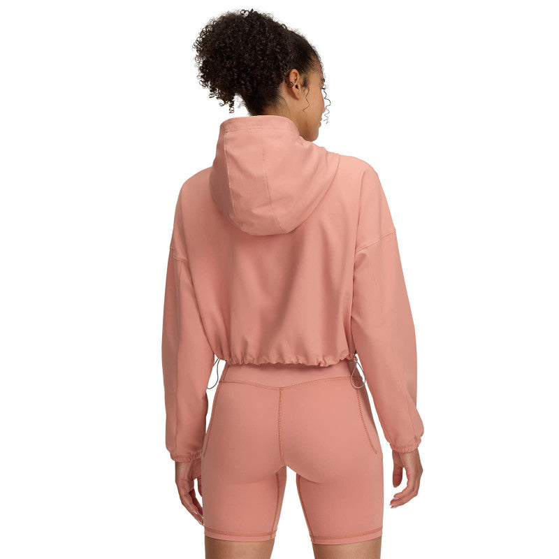 Under Armour Unstoppable Woven Hooded Jacket Canyon Pink/ Black
