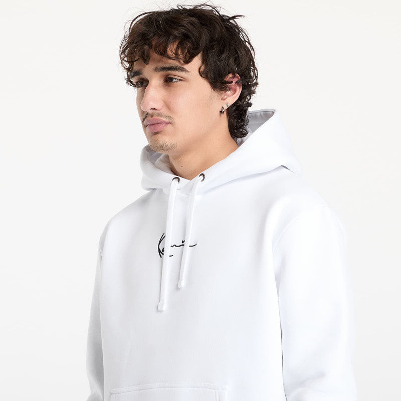 Karl Kani KK Small Signature Hoodie White
