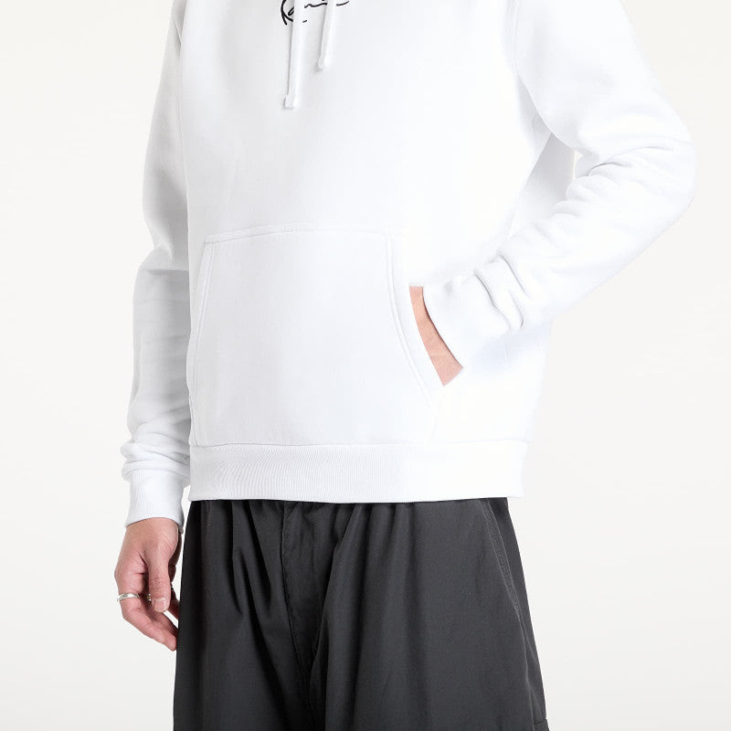 Karl Kani KK Small Signature Hoodie White