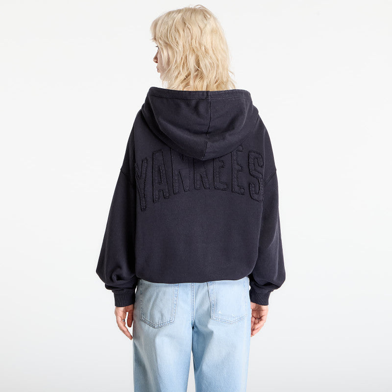 New Era MLB Washed Fz Hoodie New York Yankees UNISEX Black