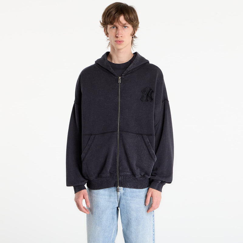 New Era MLB Washed Fz Hoodie New York Yankees UNISEX Black