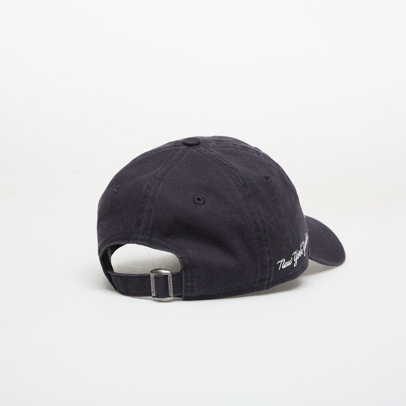 New Era 9TWENTY MLB Washed Script New York Yankees Navy