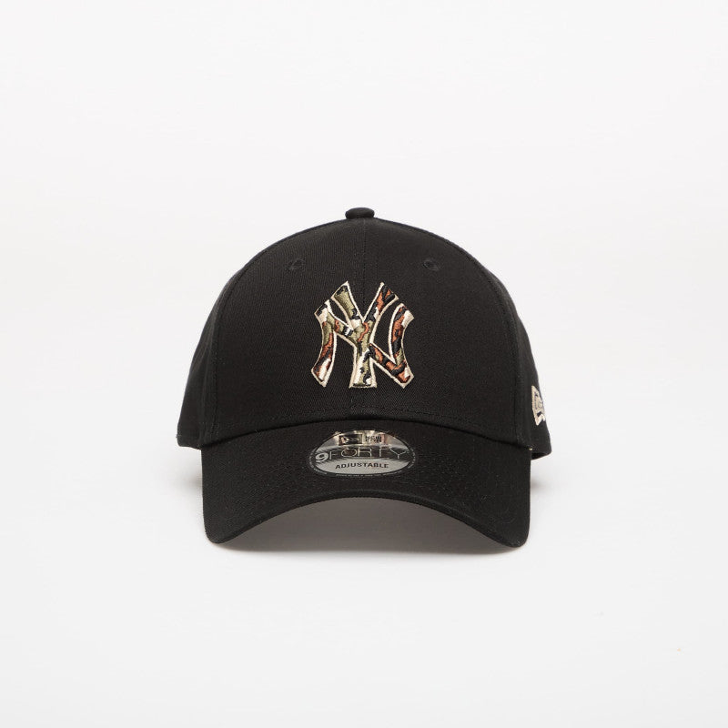 New Era 9FORTY MLB Outline Camo New York Yankees Black
