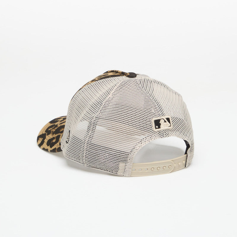 New Era 9FORTY MC AF Trucker Leopard New York Yankees NFL Brown Suede