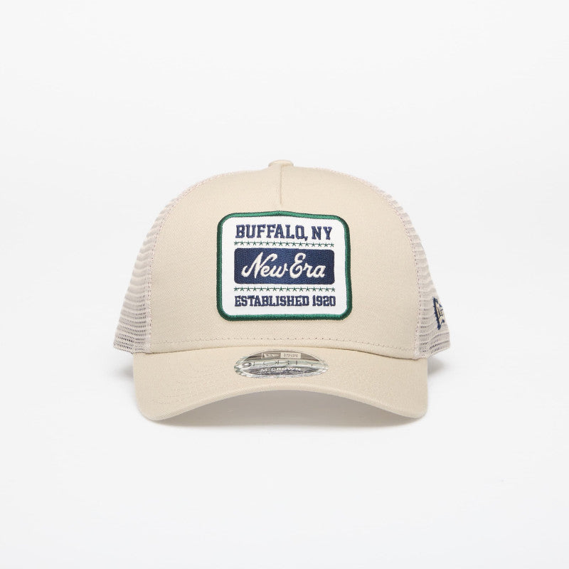 New Era 9FORTY MC Aframe Multi Patch Stone