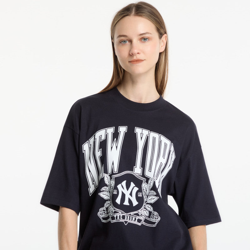 New Era MLB Arch Graphic OS Tee New York Yankees UNISEX Navy