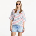 New Era Stripe OS Tee UNISEX White