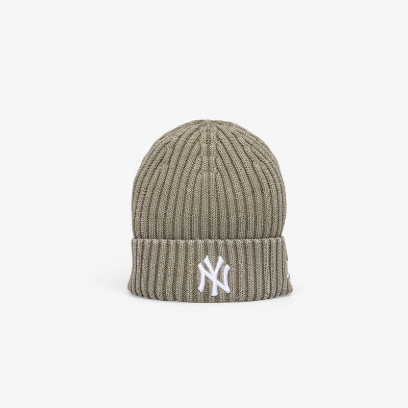 New Era Knit New York Yankees Natural